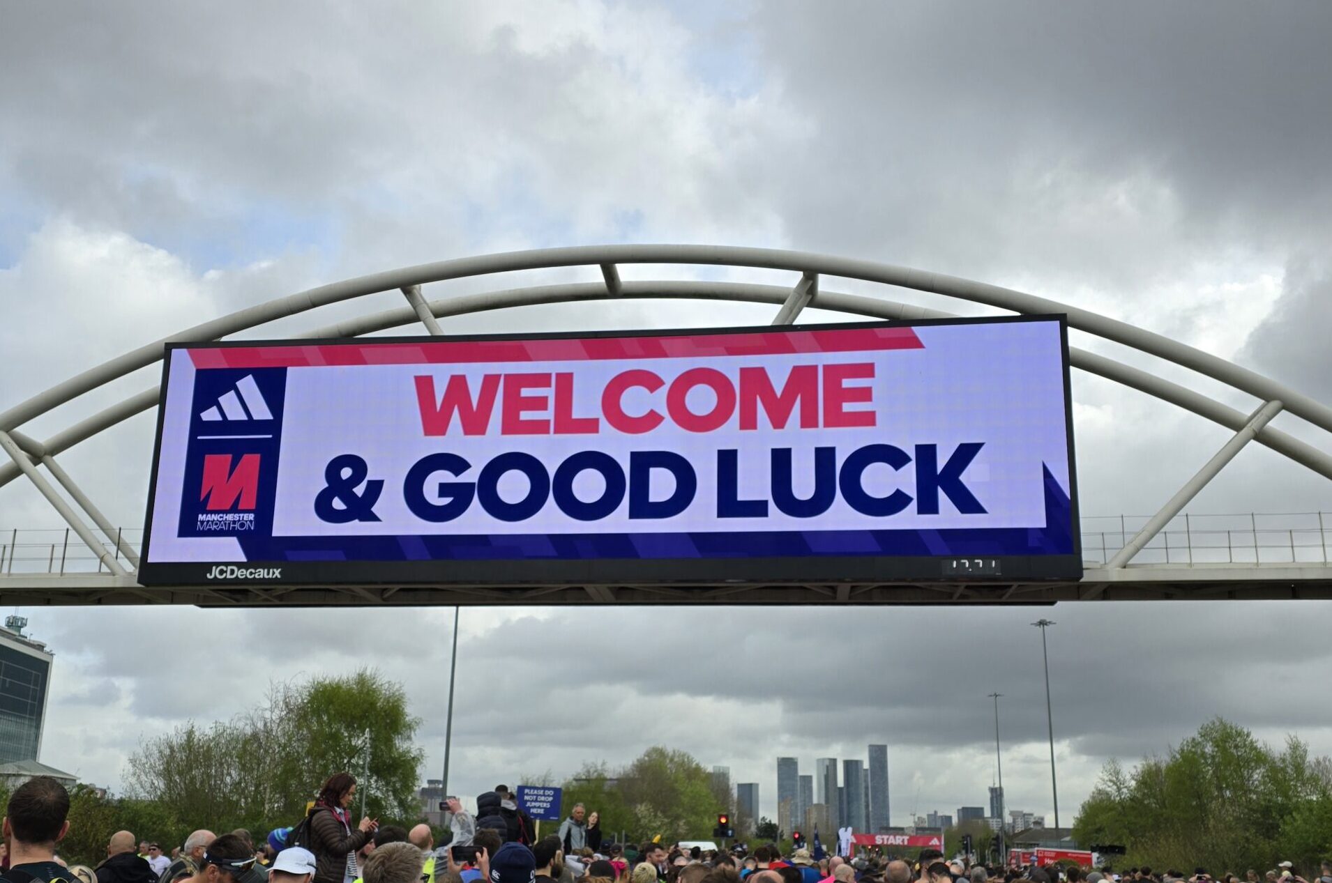 Manchester Marathon Start Line